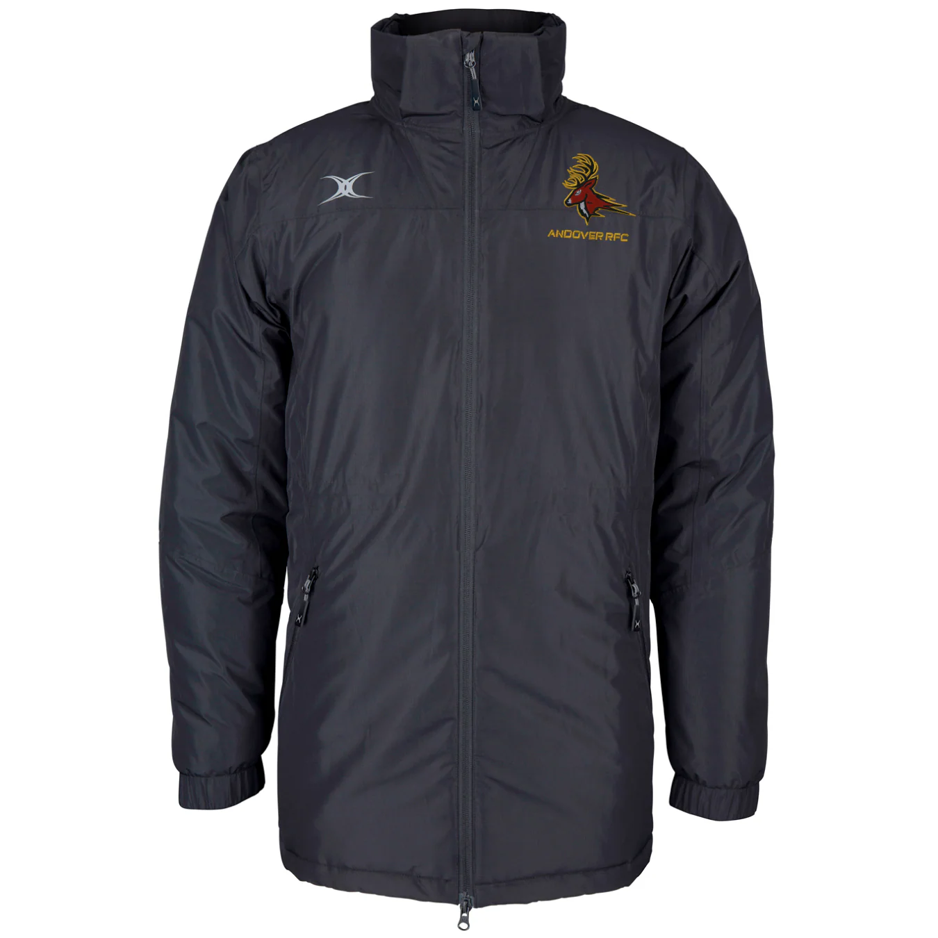 Andover RFC Senior's Black Pro All-Weather Jacket