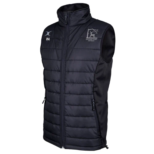 Berkshire Rugby Referees Society Mens Black Pro Body Warmer