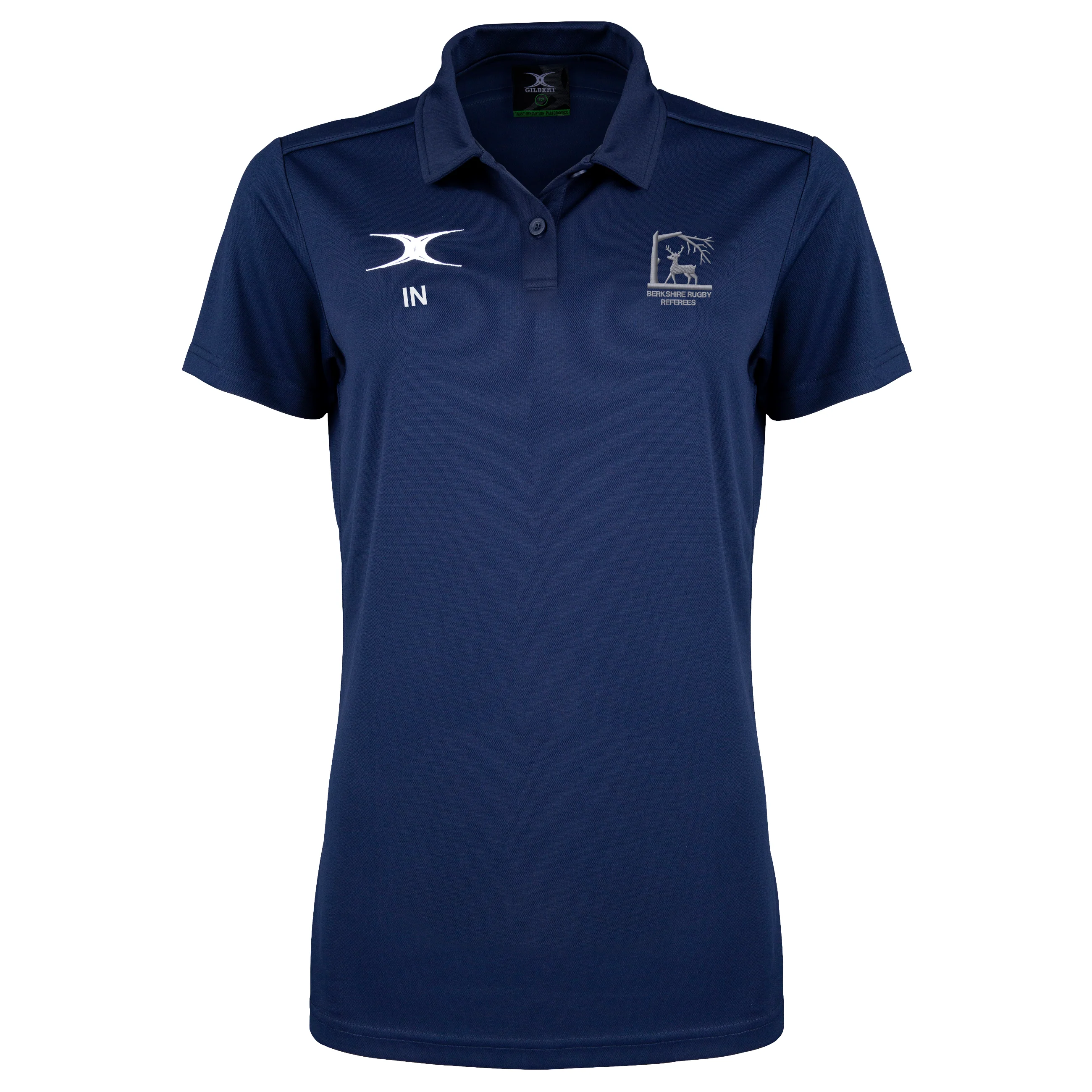 Berkshire Rugby Referees Society Senior's Dark Navy Photon II S/S Polo Shirt