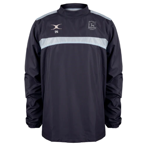 Berkshire Rugby Referees Society Unisex Dark Navy / Sky Photon Warm Up Jacket