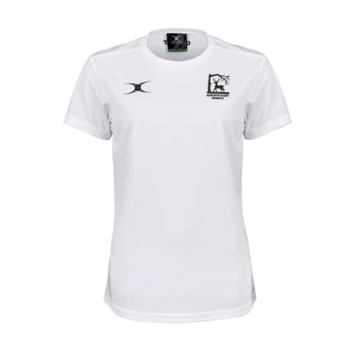Berkshire Rugby Referees Society Women's White Photon II Short Sleeve T-Shirt