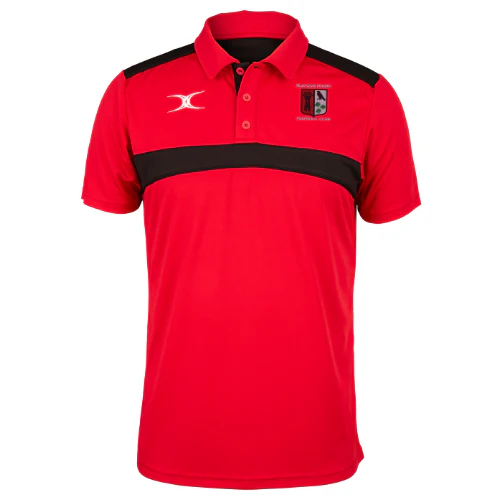 Blaydon RFC Senior's Red / Black Photon Mens Polo