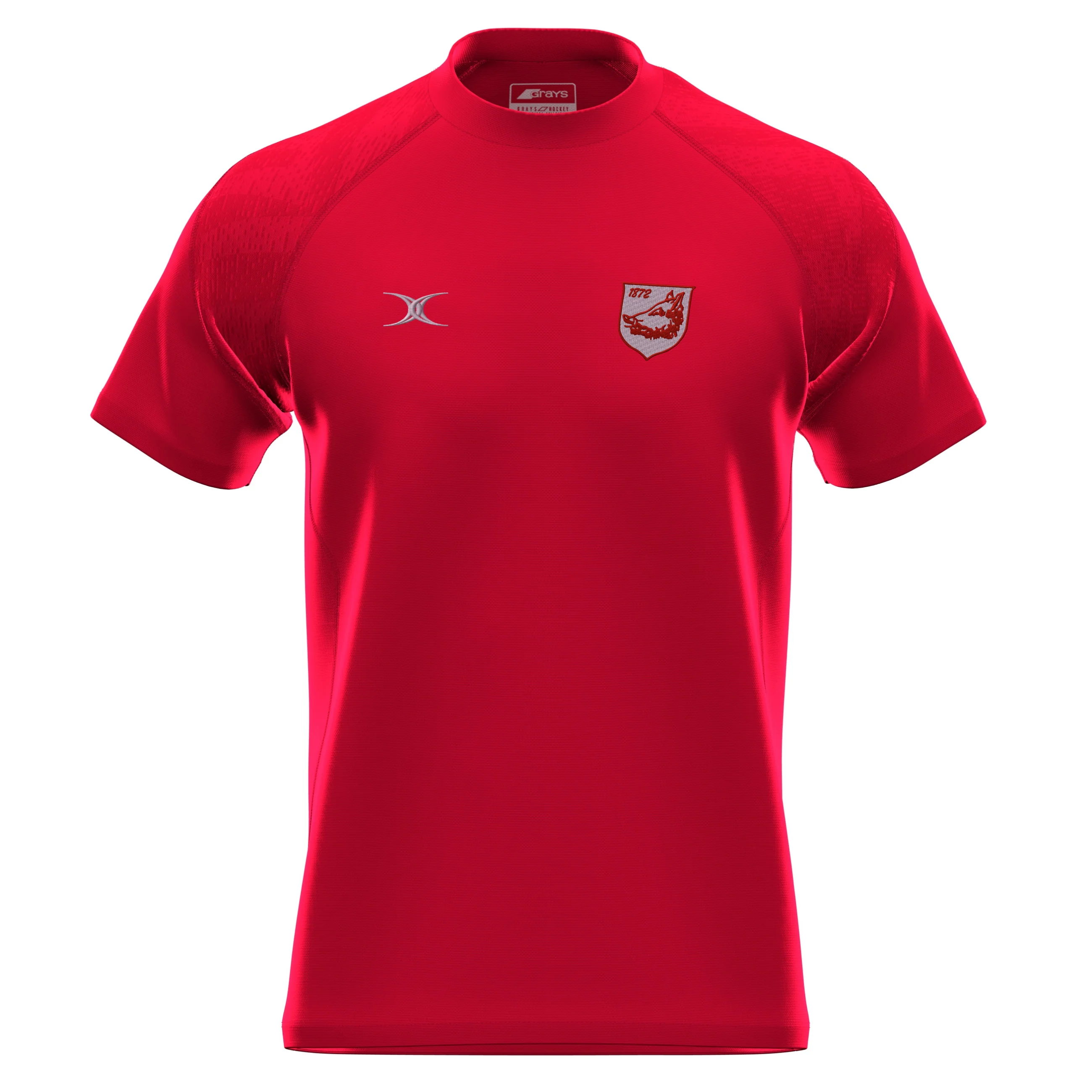 Bromsgrove RFC Junior's Red GTS S/S Shirt UB