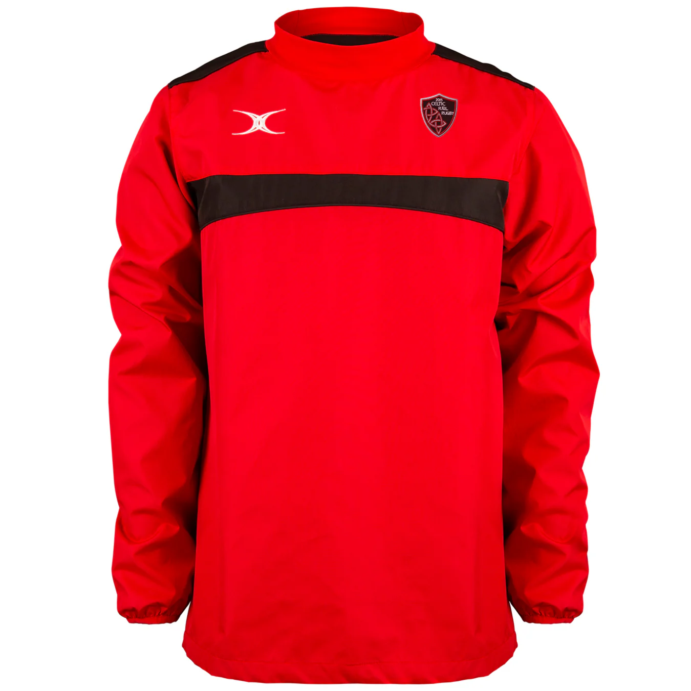 Celtic Rail RFC Senior's Red / Black Photon Mens Warm Up Jacket