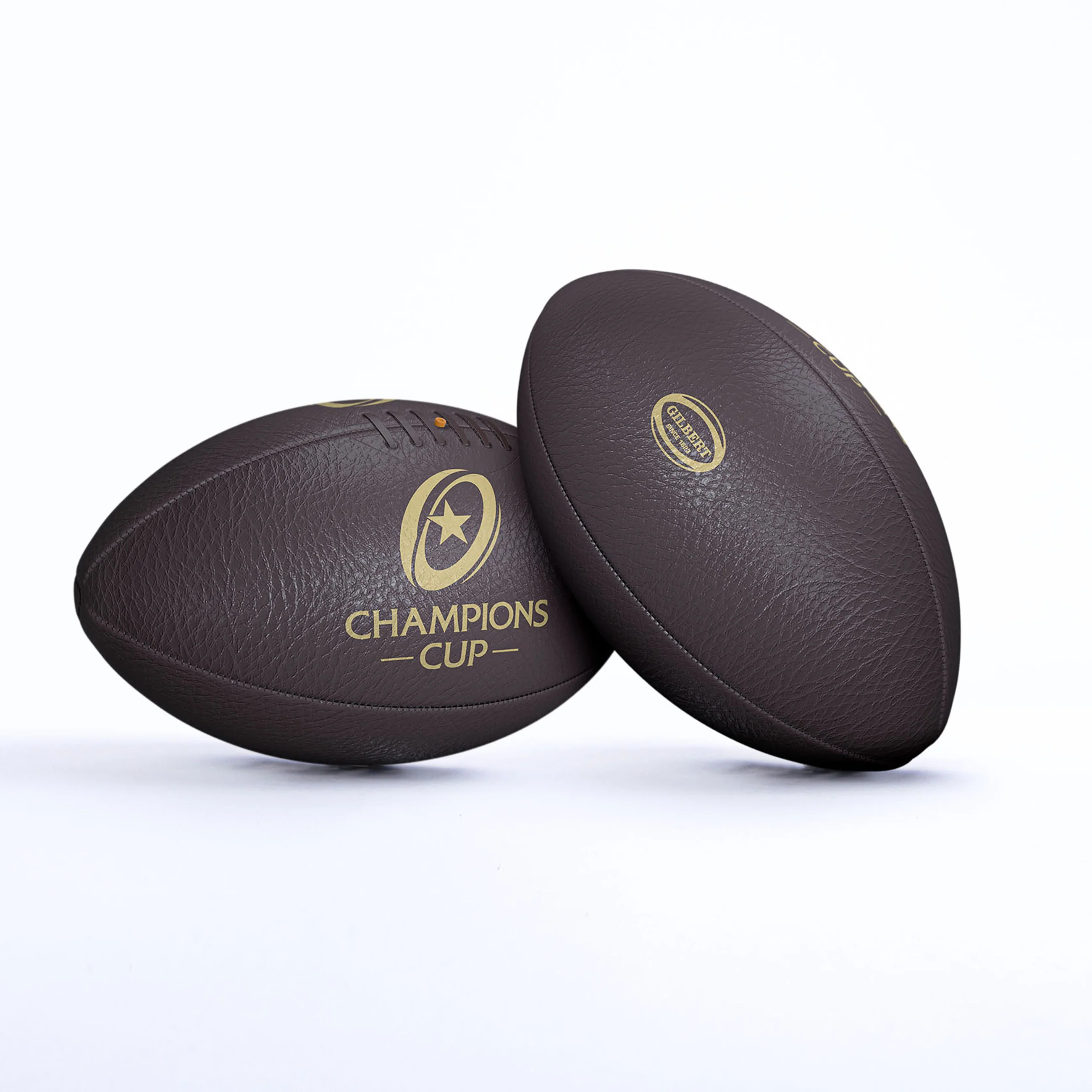 Champions Cup Vintage Leather Ball