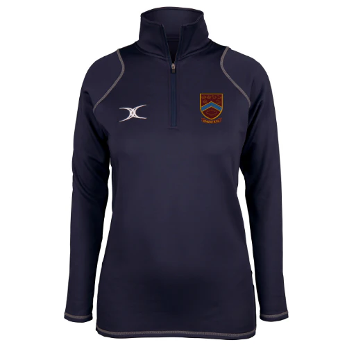 Crawley RFC Women's Dark Navy Quest Ladies 1/4 Zip Fleece
