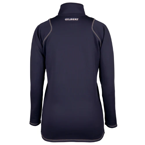 Crawley RFC Women's Dark Navy Quest Ladies 1/4 Zip Fleece - Image 2