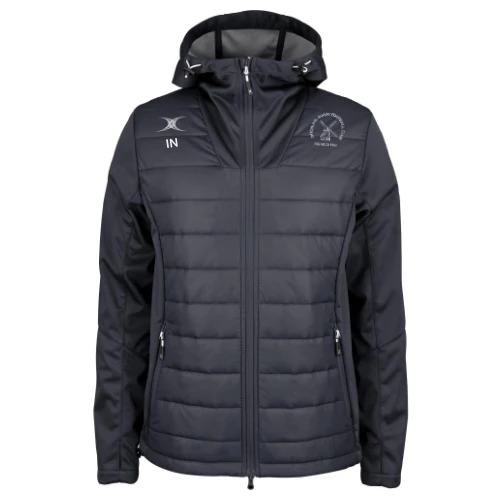 Ditchling RFC Adult's Black Pro Active Full Zip Jacket-Senior