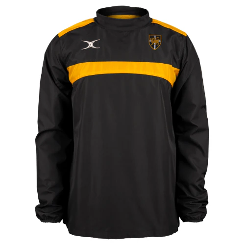 Esher RFC Child's Black / Gold Photon Warm Up Top