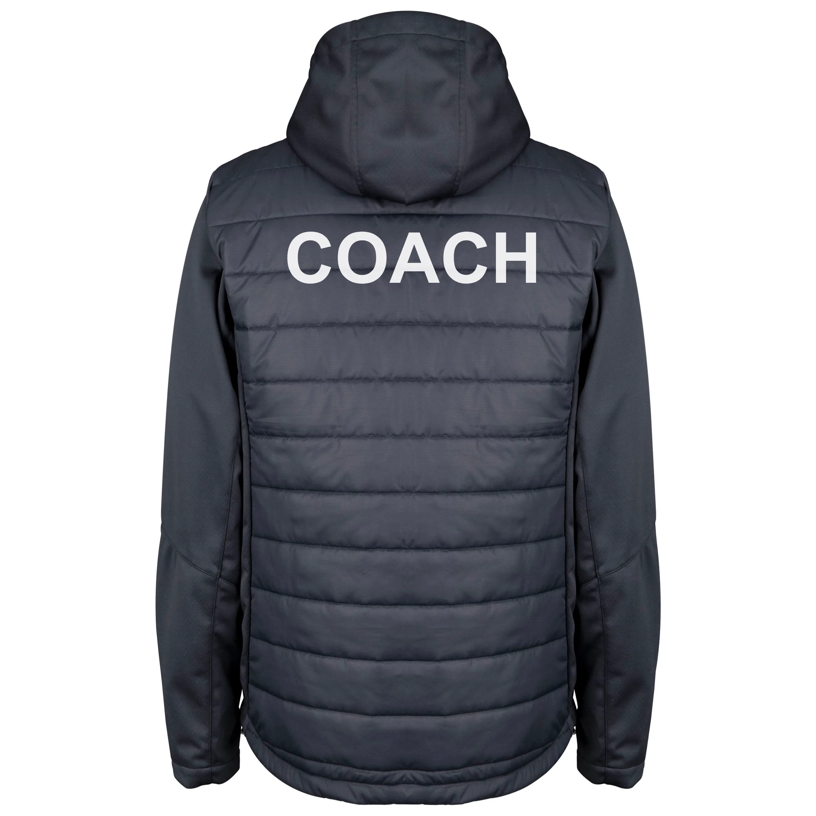 Farnham RUFC Senior's Black Pro Active Full Zip Jacket - COACH - Image 2