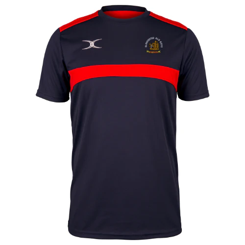 Gloucester Old Boys RFC Senior's Dark Navy / Red Photon Tee