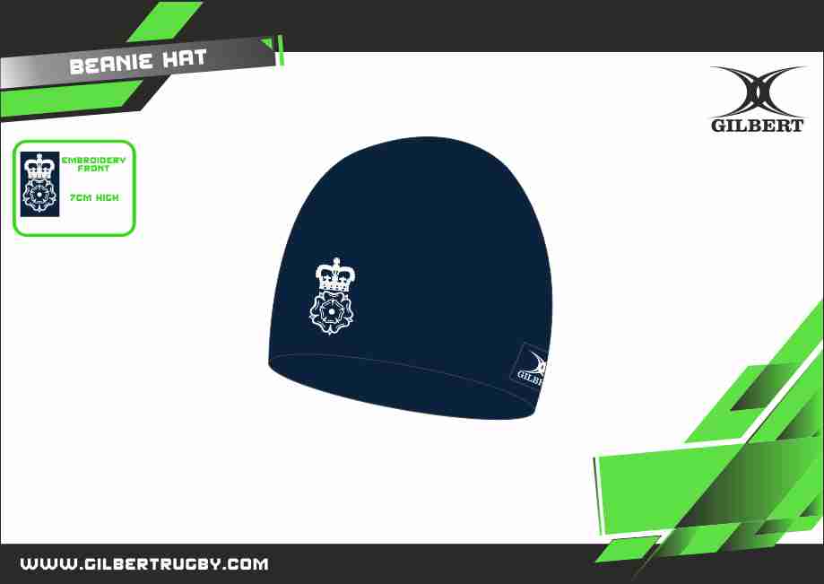 Hampshire Referees 's Navy Beanie Hat - Image 2