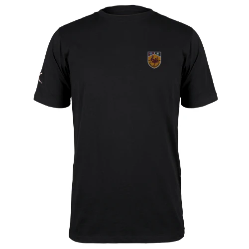Harrogate RUFC Men's Black Quest Tee