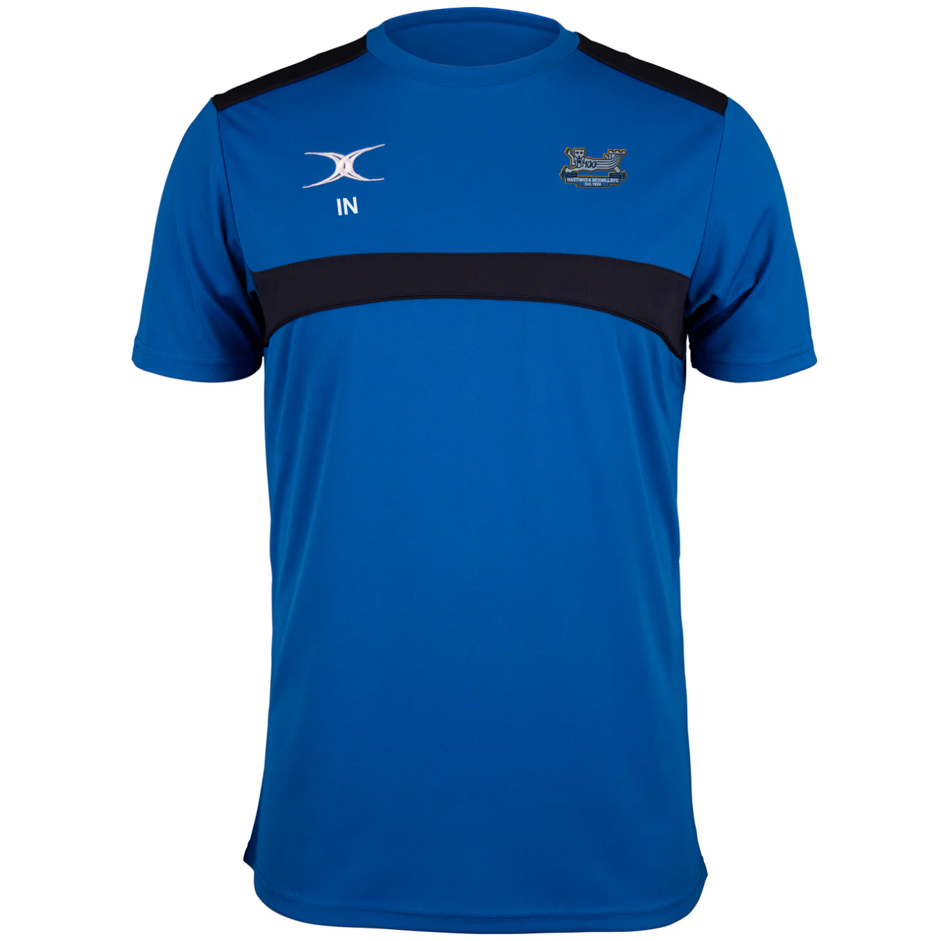 Hastings & Bexhill RFC Adult's Royal / Dark Navy Photon Mens Tee