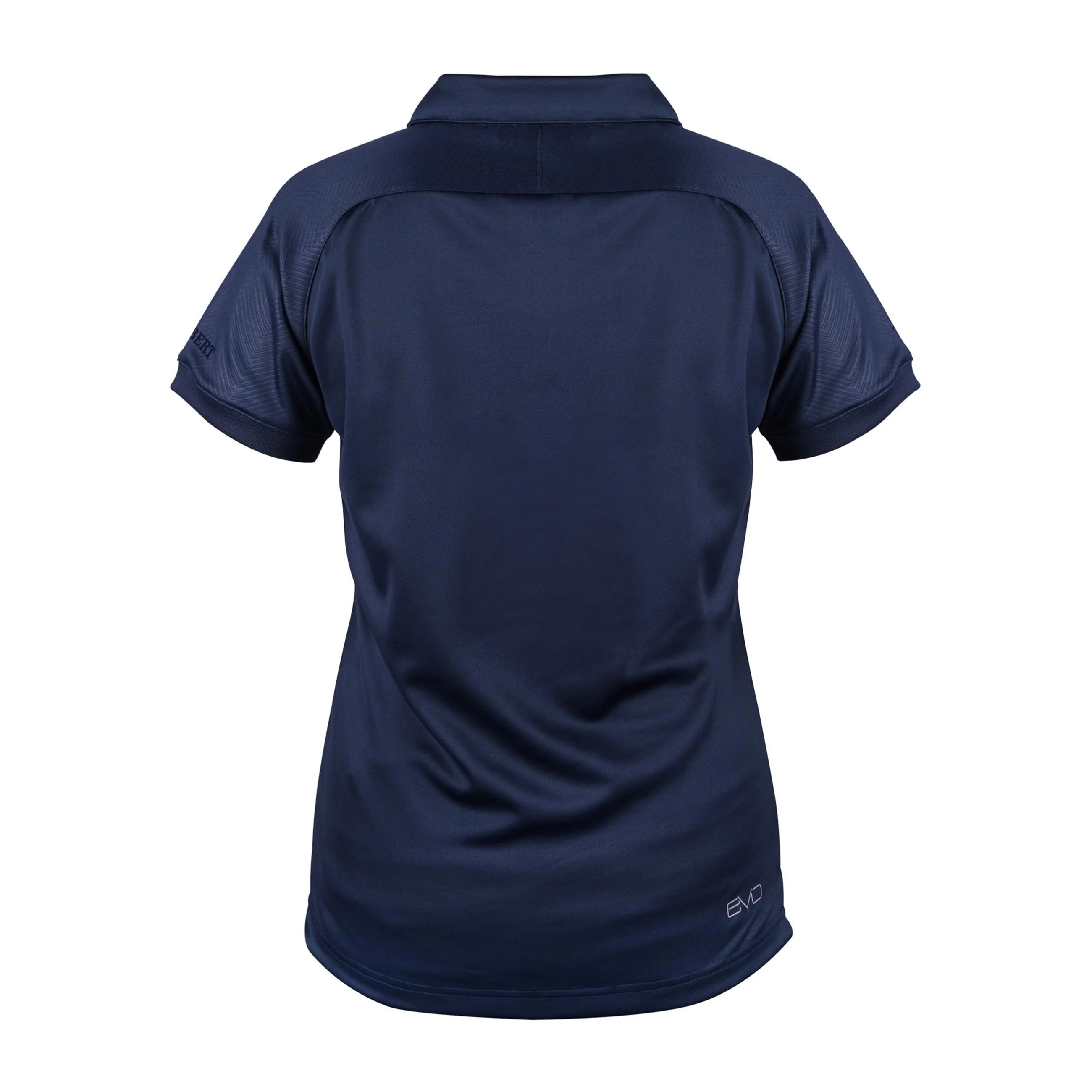 Hastings & Bexhill RFC Women's Dark Navy Evo S/S Polo Shirt - Image 2