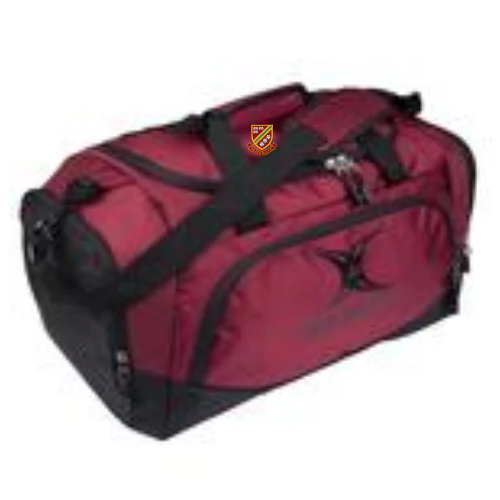Heath RUFC Adult's Black / Maroon Club V3 Player Holdall