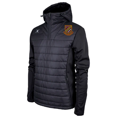 Heath RUFC Men's Black Pro Active Quarter Zip Jacket - Image 2