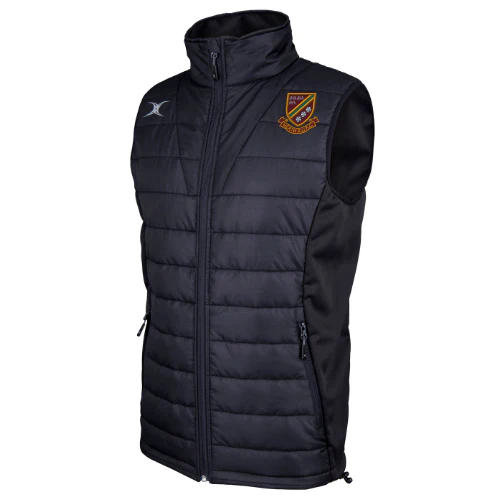 Heath RUFC Men's Black Pro Body Warmer