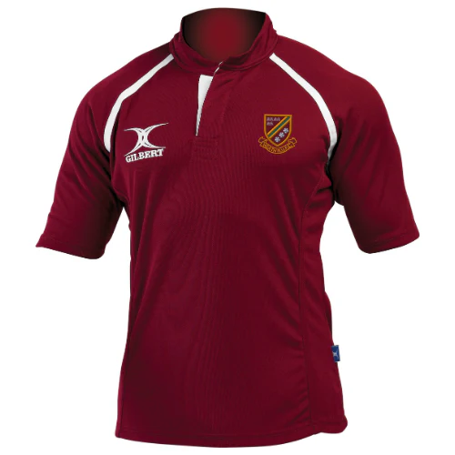 Heath RUFC / Stainland Lions RC Junior's Maroon Xact II Monochrome Shirt