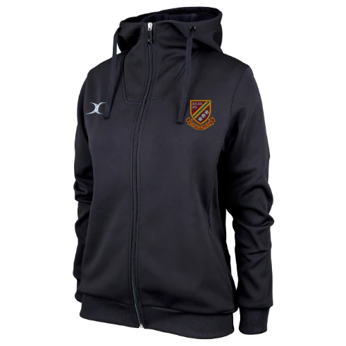 Heath RUFC Women's Black Pro Hoodie - Image 2