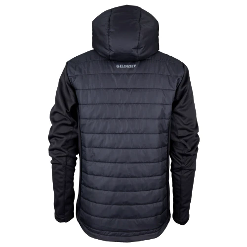 Hook and Odiham RFC Adult's Black Pro Active Quater Zip Jacket - Image 2