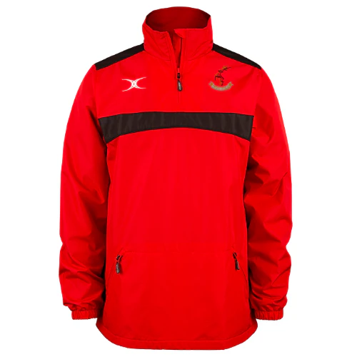 Hook and Odiham RFC Adult's Red / Black Photon Mens 1-4 Zip Jacket