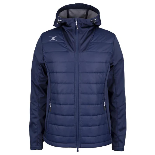 Leith RFC Adult's Dark Navy Pro Active Full Zip Jacket-Senior