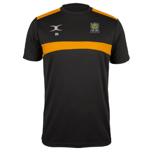LLandaff North RFC Adult's Black / Gold Photon Mens Tee
