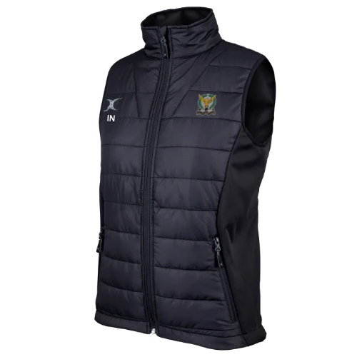 LLandaff North RFC Women's Black Pro Ladies Body Warmer