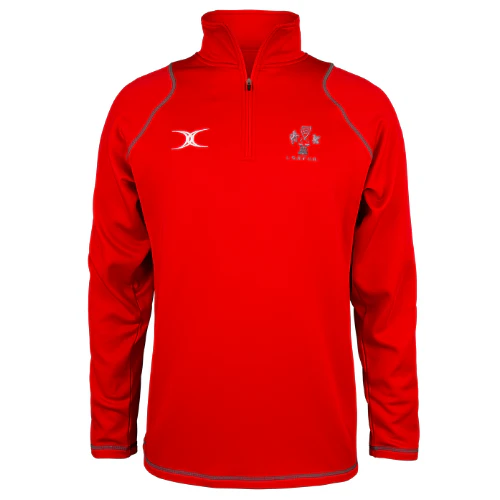 London Society Rugby Union Referees Adult's Red Quest Fleece