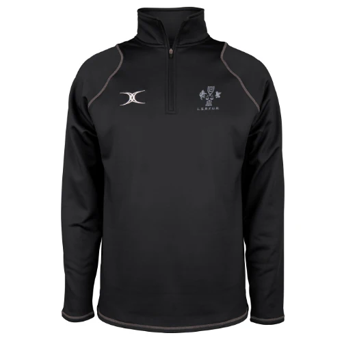 London Society Rugby Union Referees Child's Black Quest Fleece