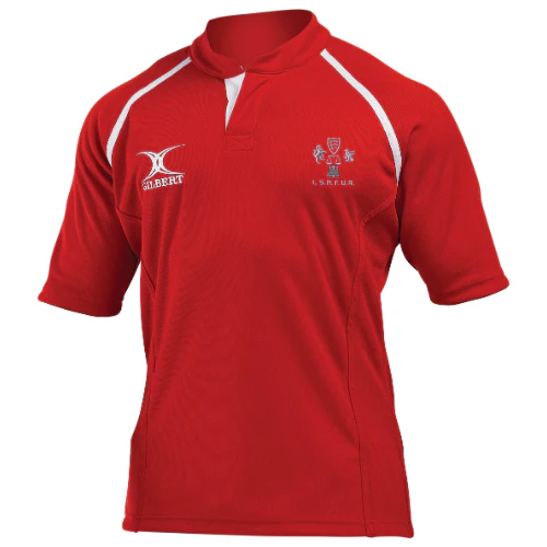 London Society Rugby Union Referees Senior's Red Xact II Monochrome Shirt