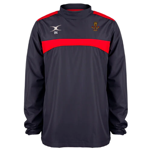 Medway RFC Dark Navy / Red Photon Mens Warm Up Jacket