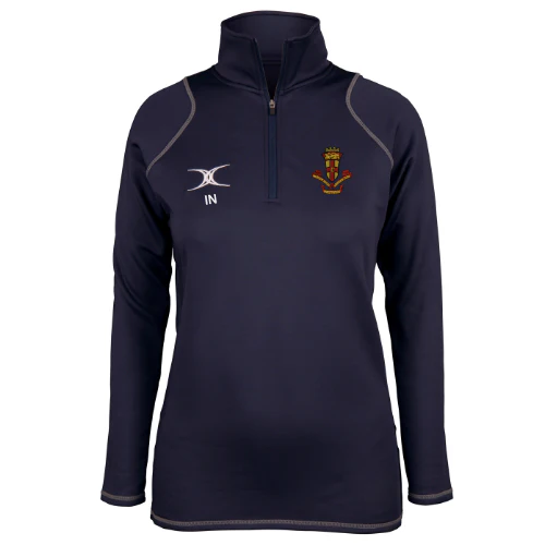 Medway RFC Women's Dark Navy Quest Ladies 1/4 Zip Fleece