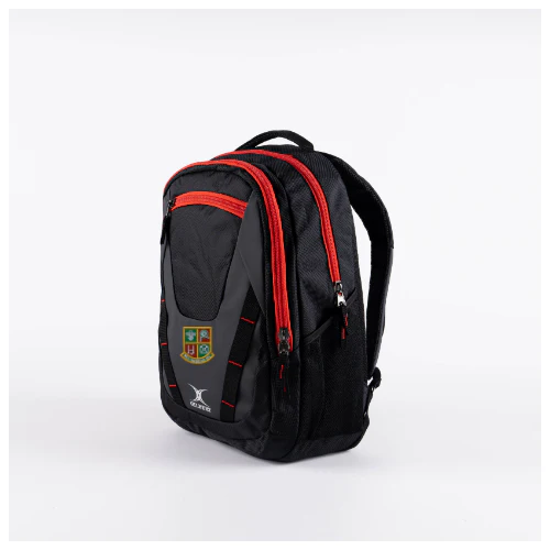 New Tredegar RFC Senior's Black / Red Club V4 Rucksack - Image 2