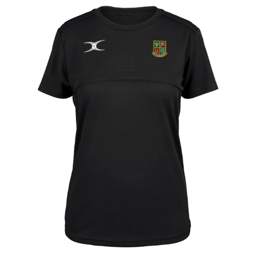 New Tredegar RFC Women's Black Photon II Short Sleeve T-Shirt