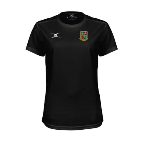 New Tredegar RFC Women's Black Photon II Short Sleeve T-Shirt - Image 2