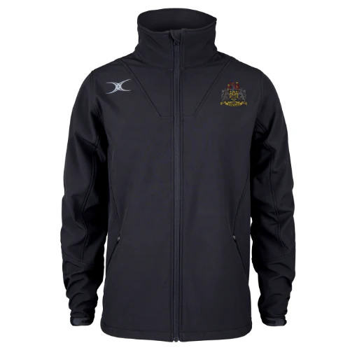 Newcastle Staffs RUFC Adult's Black Pro Soft Shell Full Zip Jacket