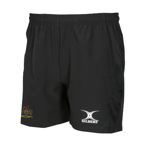 Newcastle Staffs RUFC Child's Black Leisure Short