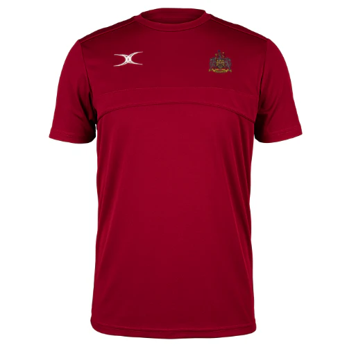 Newcastle Staffs RUFC Child's Maroon Photon Tee