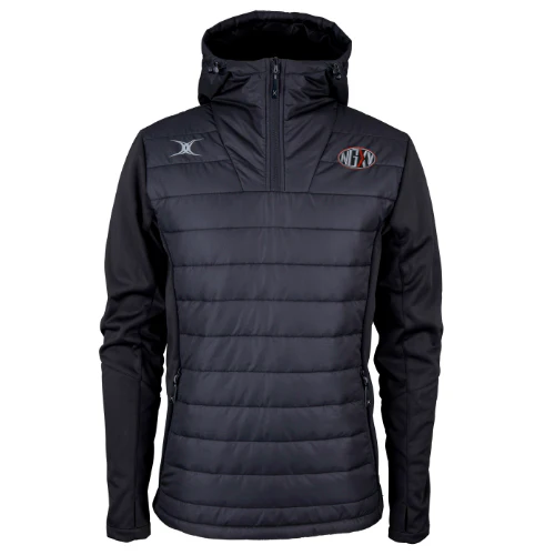 Next Gen XV Senior's Black Pro Active Quater Zip Jacket