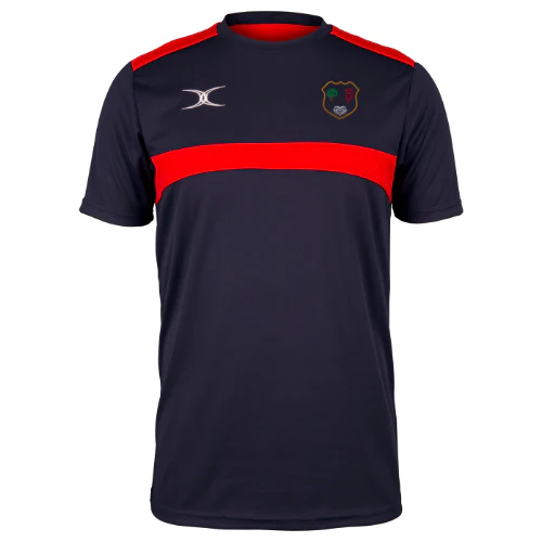NLD Rugby Union Referees Society Mens Dark Navy / Red Photon Tee