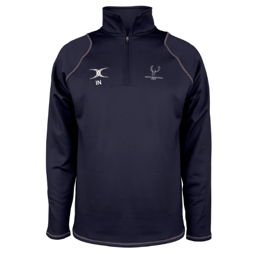 North Ribblesdale RFC Junior's Dark Navy Quest Mens 1/4 Zip Fleece