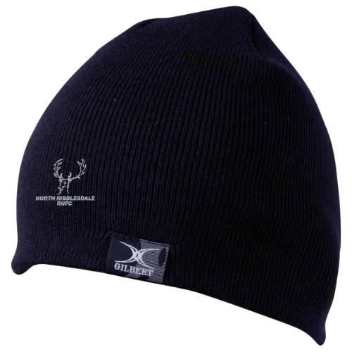 North Ribblesdale RFC 's Navy Beanie Hat-Adult
