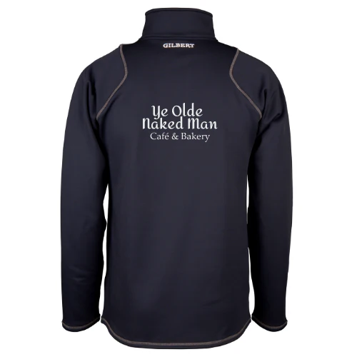 North Ribblesdale RFC Senior's Dark Navy Quest Mens 1/4 Zip Fleece - Image 2