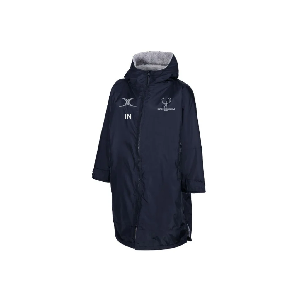 North Ribblesdale RFC Senior's Navy All Weather Change Robe Jacket