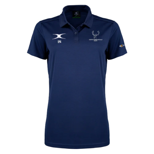 North Ribblesdale RFC Women's Dark Navy Photon II S/S Polo Shirt