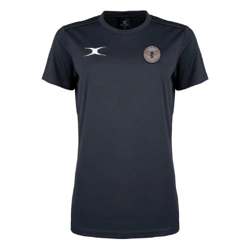 Nottingham Medics Tennis Senior's Black Photon II S/S Tee Shirt