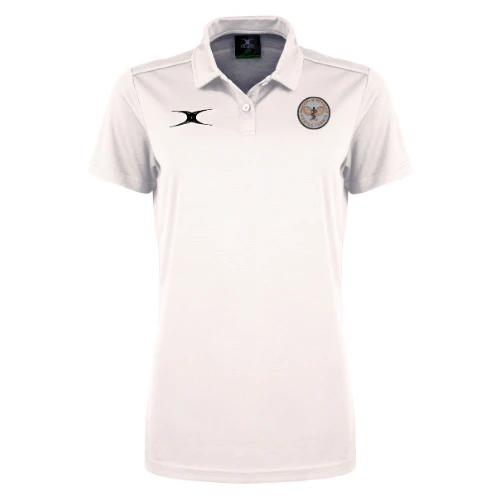 Nottingham Medics Tennis Women's White Photon II S/S Polo Shirt