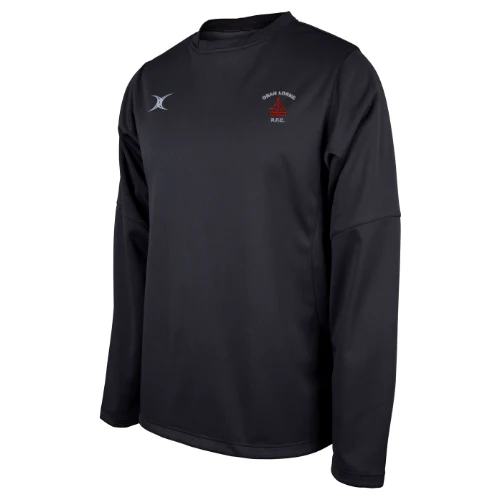Oban Lorne RFC Senior's Black Pro Warm Up Top